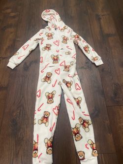 Girls Christmas bear pajamas size 5/6 by Forever 21 #23