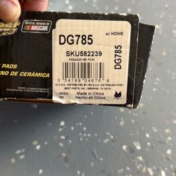 Duralast Gold Ceramic Brake Pads DG785