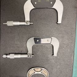 Outside Micrometer Set 1–4” – .0001” Precision