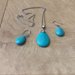 Necklace And Earrings Set