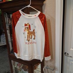 Woman's "Rudolf" Christmas Shirt