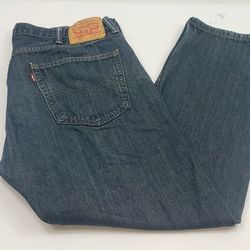 Levis 505 Mens 38x30 Blue Jean's Medium Wash 100% Cotton