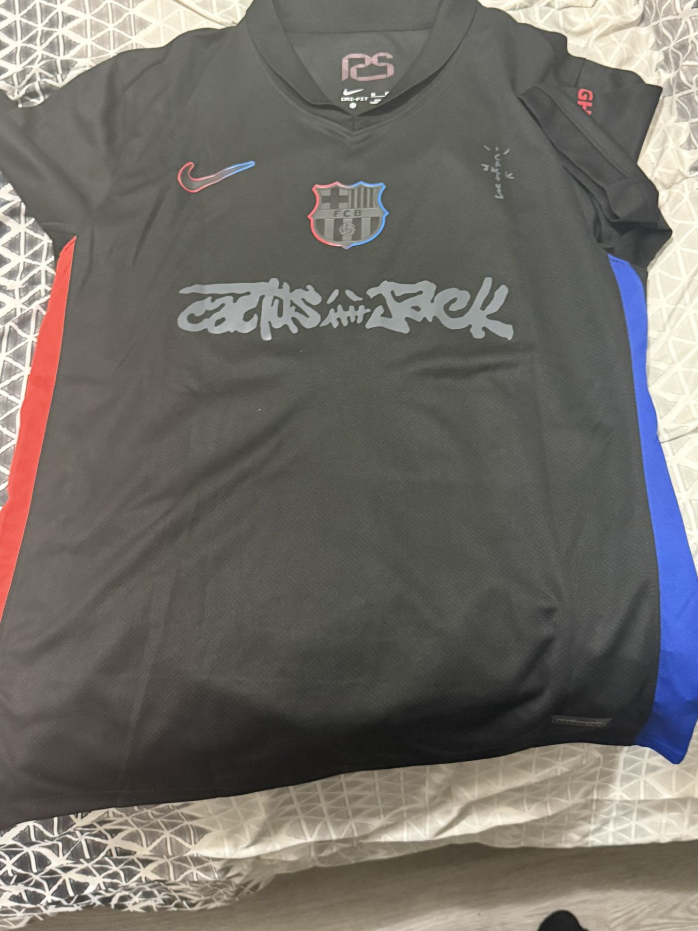 Lamine Yamal Barcelona X Travis Scott