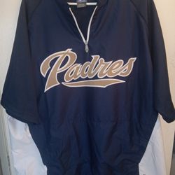 MLB San Diego Padres Men's Pullover Jacket 