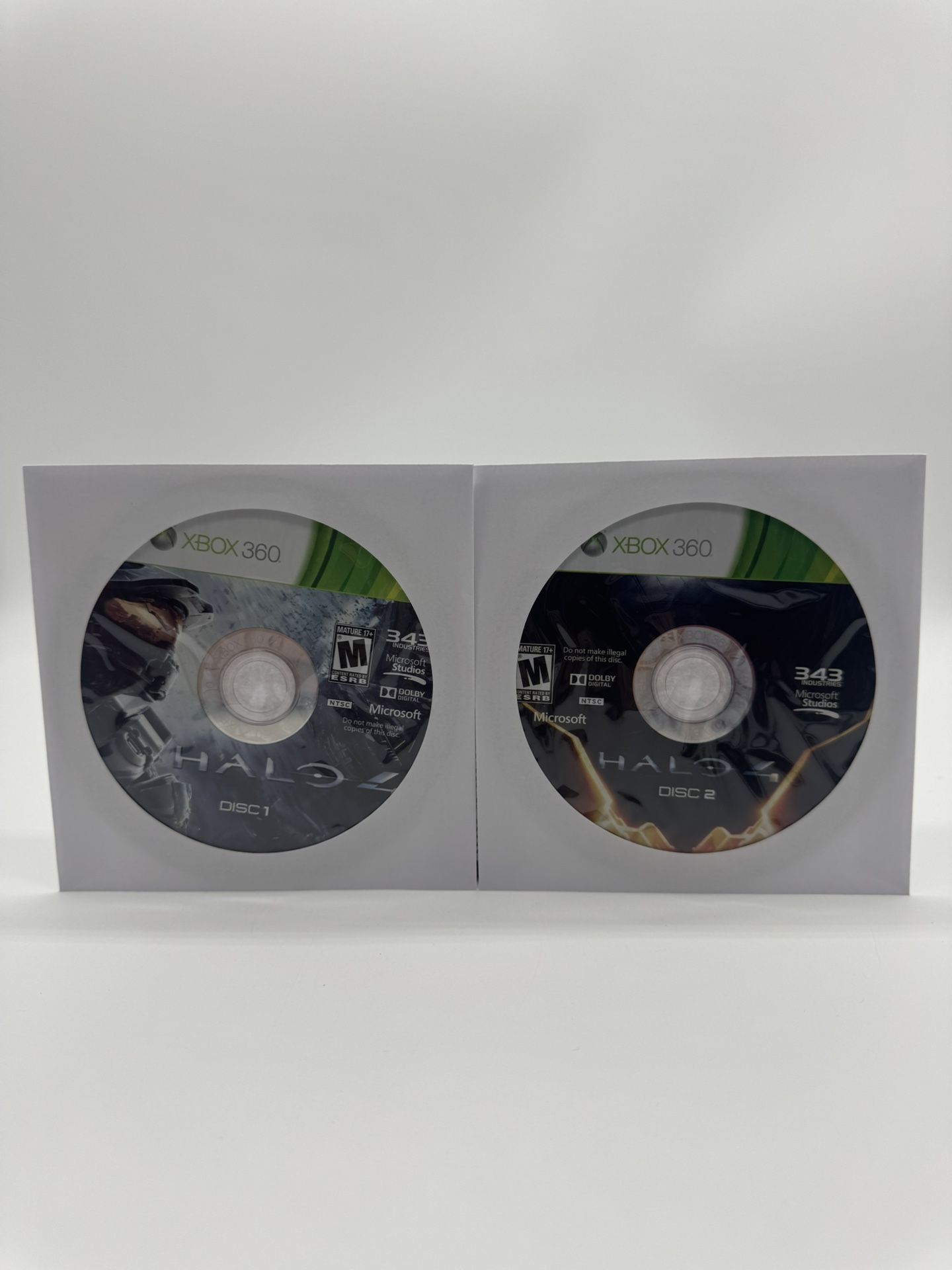 Halo 4 (Microsoft Xbox 360) Discs Only Tested