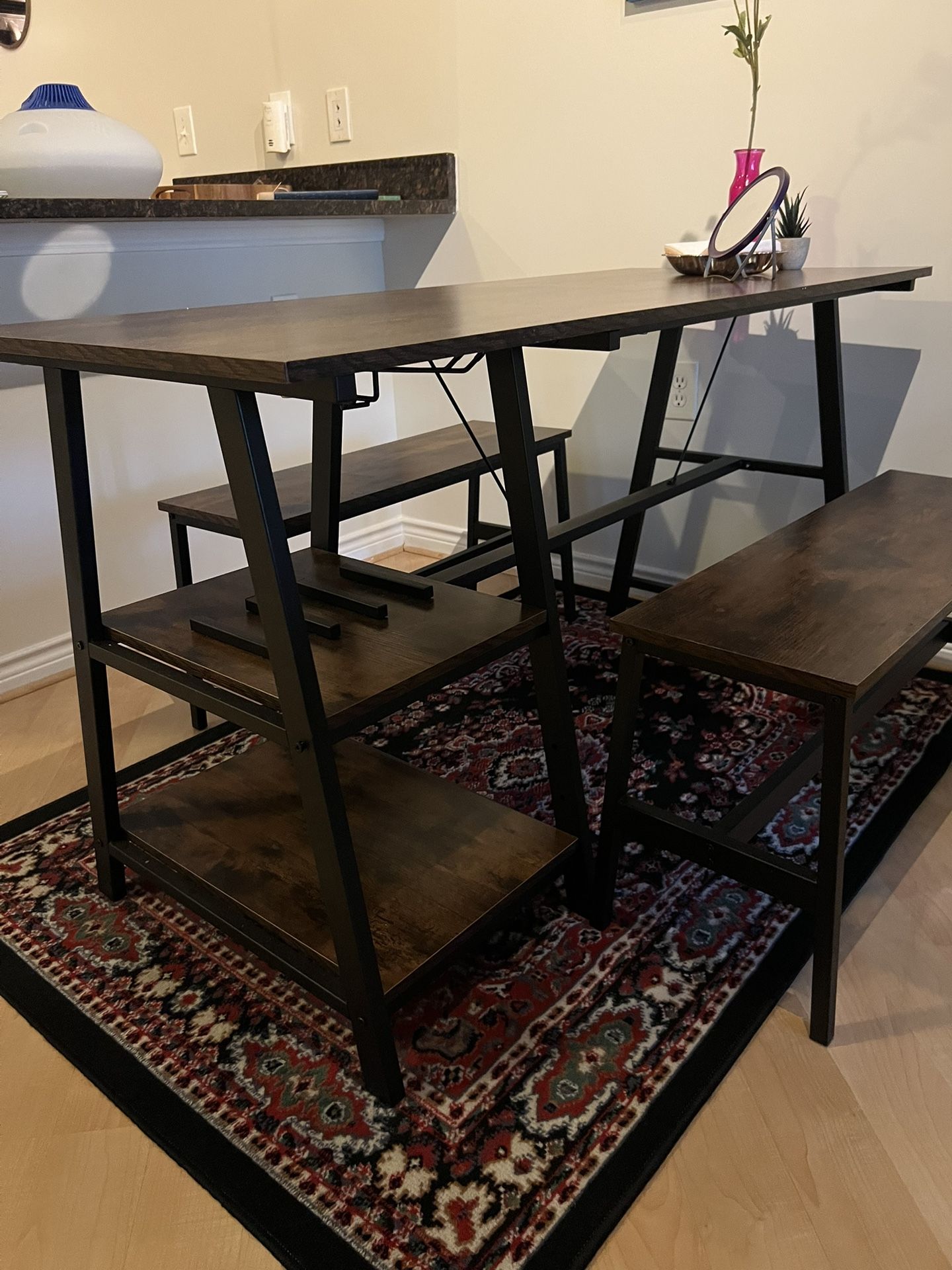 3 Piece Dining Table Set