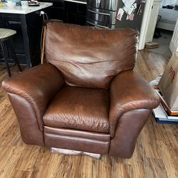 Leather Armchair Recliner
