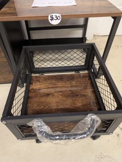 Mini Refrigerator Stand With Drawers On Wheel