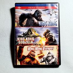 King Kong /King Kong Vs Godzilla /King Kong Escape DVD 