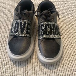Love Moschino Sneakers Gray Great Conditions Size 35