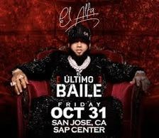 EL ALFA, AT THE SAP CENTER 10/31/25 FRIDAY