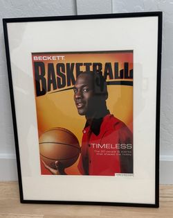 Framed Beckett Basketball Magazine Cover July 2004