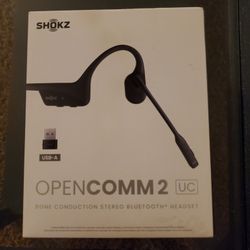 Shokz Opencomm 2 Bone Conduction Headset