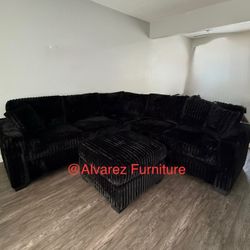 Sectional Sofa With Ottoman 