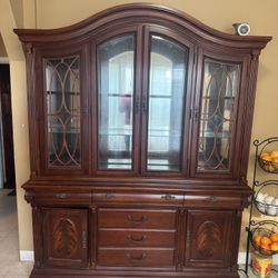 Wooden China Cabinet