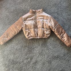 Chic Tan Quilted jacket