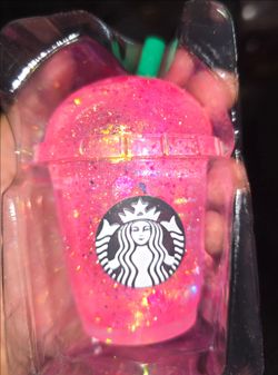 Starbucks Cup Sugar Glitter Squishy