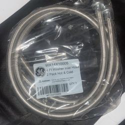 4ft washer Inlet Hose 2 Pack Hot And Cold