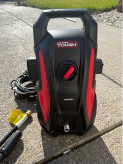 Hyper Tough 1600 Psi at 1.2 GPM 120 V 60HZ 13A Electric Powered Cold Water Pressure Washer