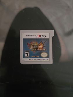 Monster Hunter Ultimate 4 3ds nintendo 2ds