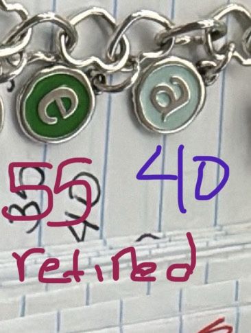 Enamel Letter Charms By James Avery 