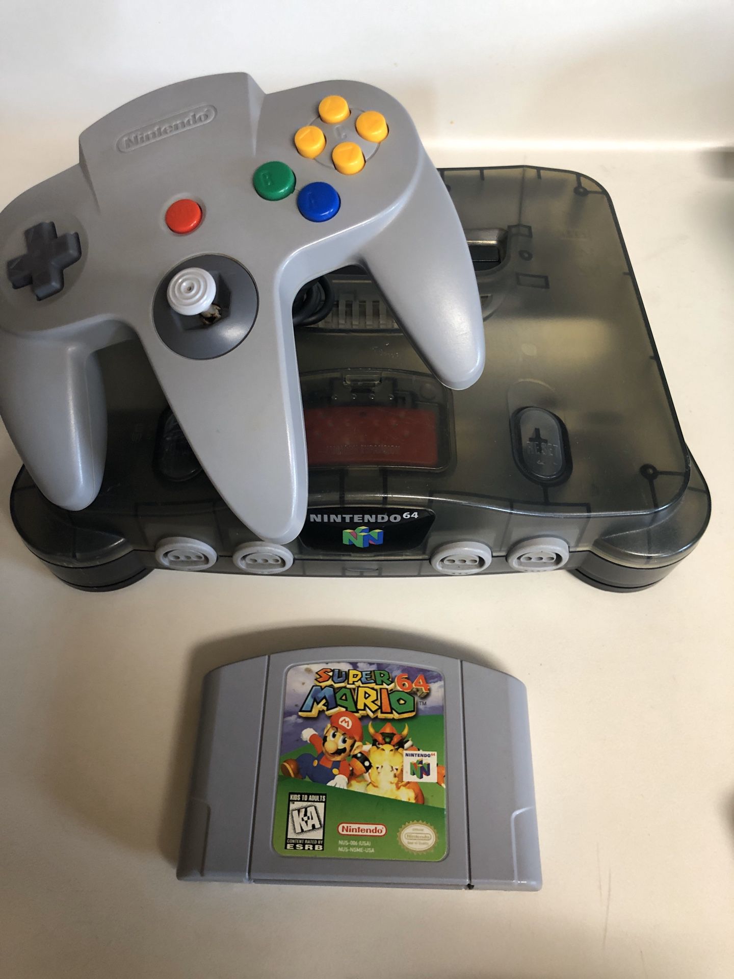 Smoke Grey with Super Mario 64