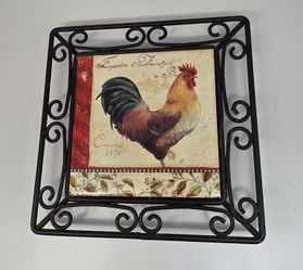 Rooster Trivet Spoon Rest