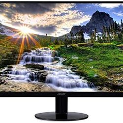 COMPUTER Monitor (HDMI & VGA Port), Black 

