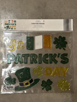 St. Patrick’s Day Themed Gel Clings