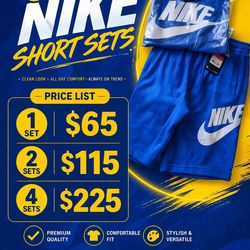Nike short sets