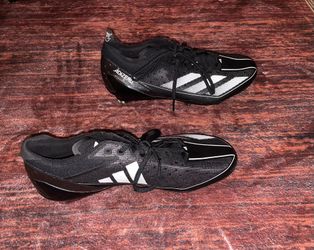Adidas Adizero Electric Football Cleats “ color black/cloud white “ size 101/2 ( price $40 ) New