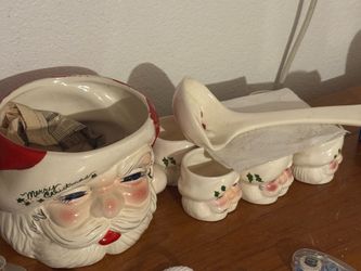 Vintage DeForest of California Santa Set: