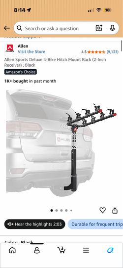 Bike rack