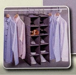 Hanging Closet Organizer with Shelves