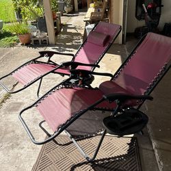 Recliners (2) As A Pair