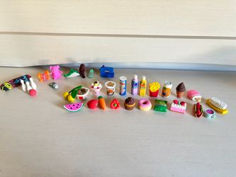 Mini erasers