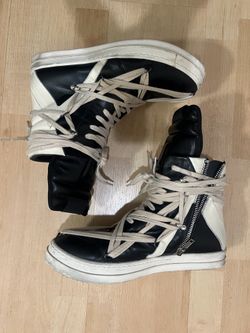 Rick Owens geobasket mega lace