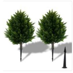 16.5inch Height Artificial Cypress Tree