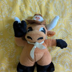 University of Texas UT Longhorns Mascot Bevo 8" Plush, Team Crossbars