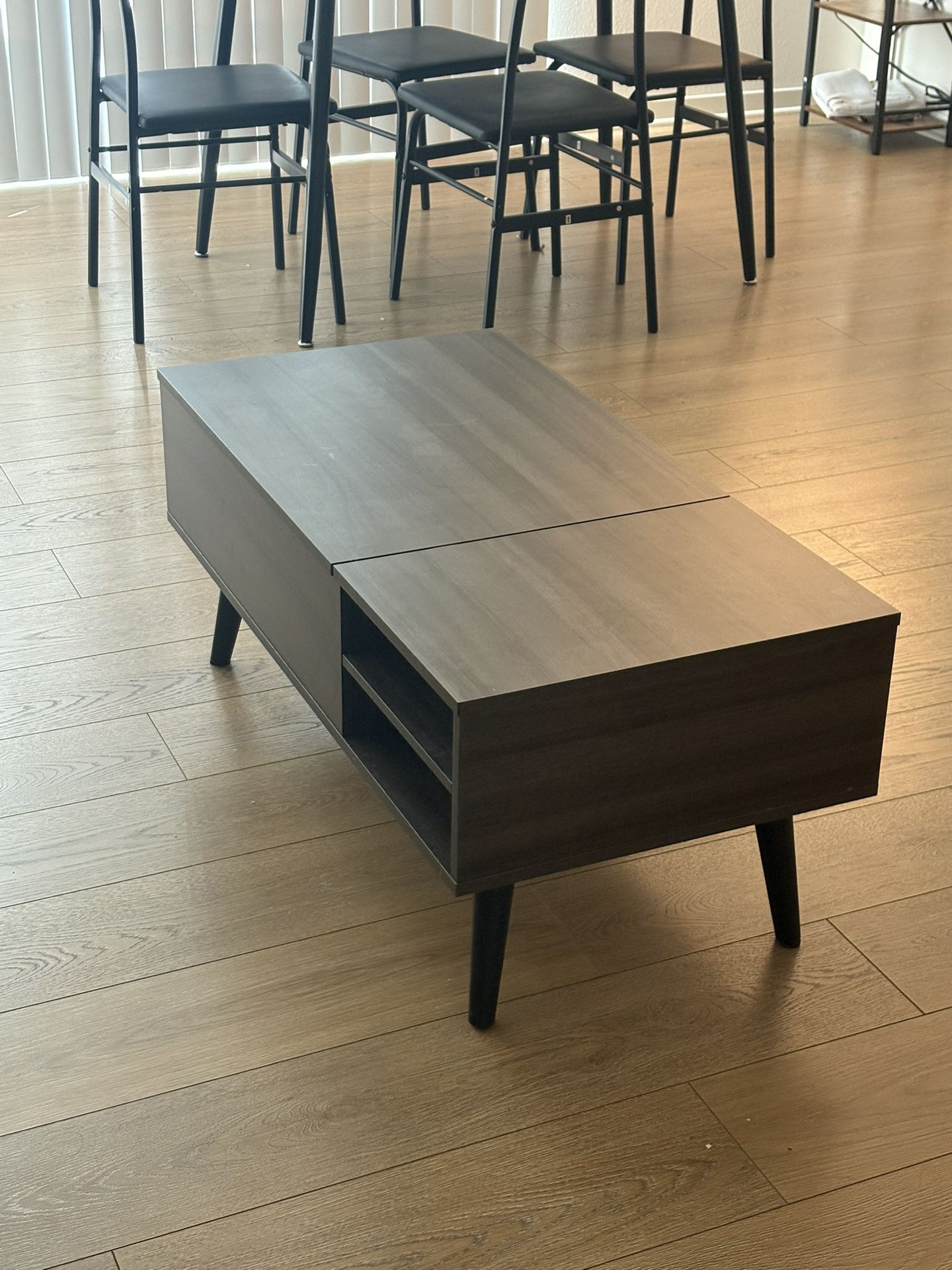 Ashley coffee table with extendable desk
