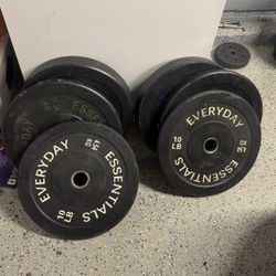 Bumper Plates Bundle – 2×25 + 2×10