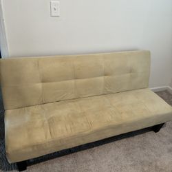 Suede Futon