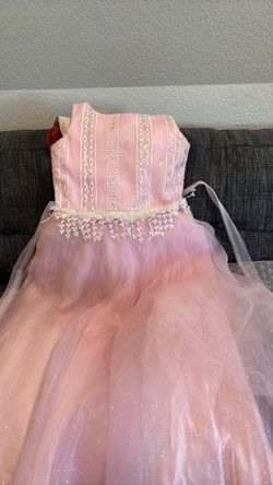 Girls  New pink party dress size 7-8 years