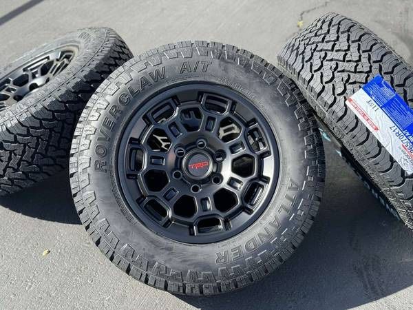 NEW 17” Rims BLACK TRD Bronze Wheels Toyota Tacoma 4Runner FJ Cruiser Sequoia Tundra 265/70R17 Lexus GX460