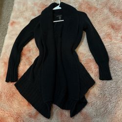 Black Cardigan. 