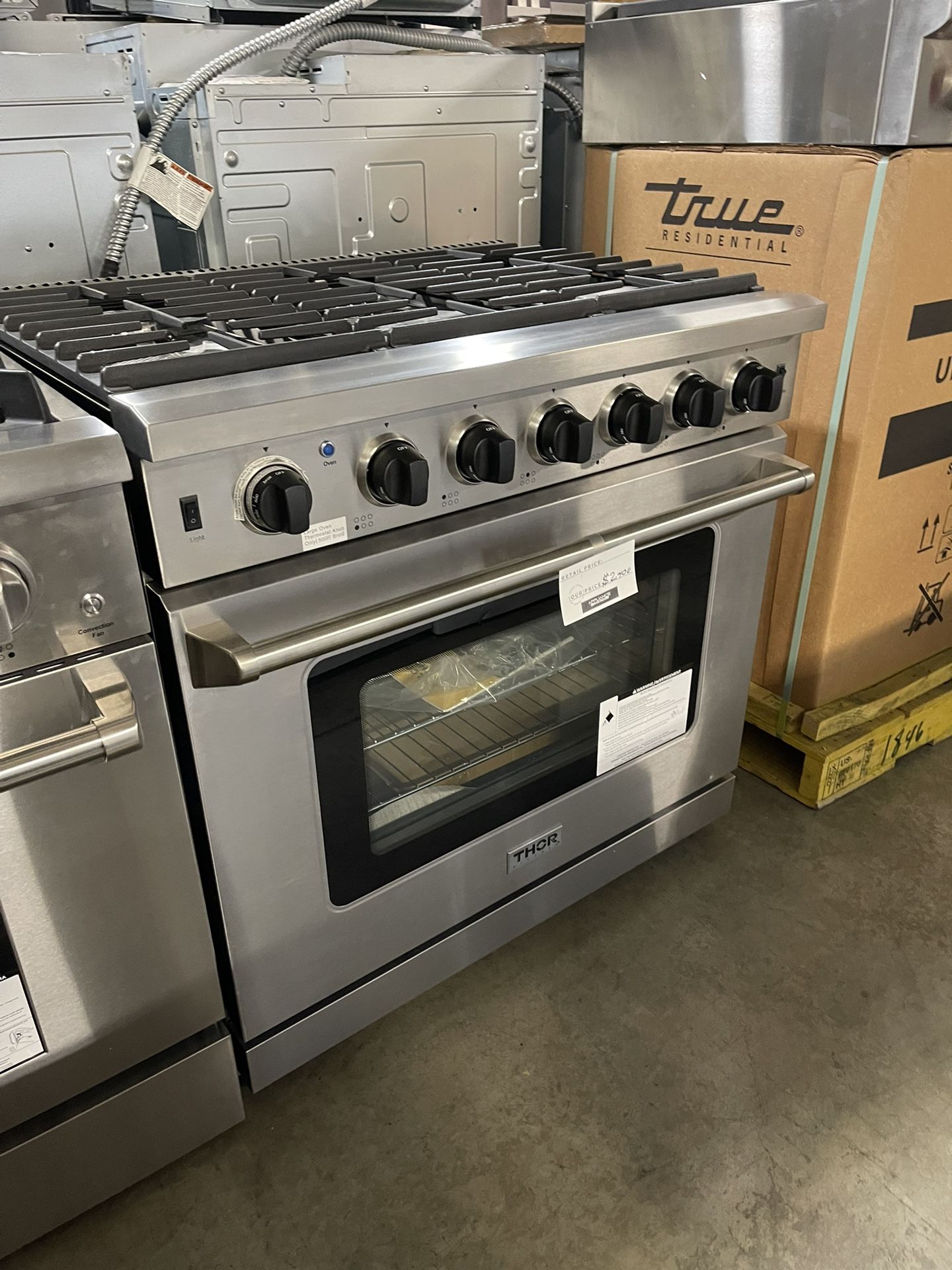 Thor 36’ Gas Stove