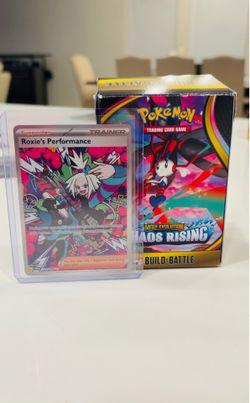 NEW Chaos Rising Roxie’s Performance 121/086- PRE RELEASE SET