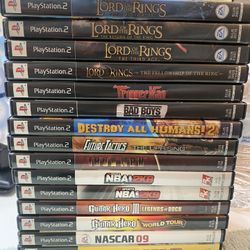 Playstation Two Games 