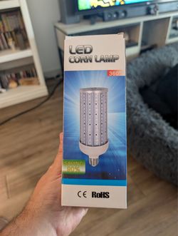 NEW FanNicoo 60W LED Corn Light Bulb (500W Equivalent) – E39 Mogul Base⁠