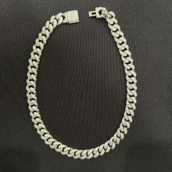 Iced Out Cuban Choker Chain